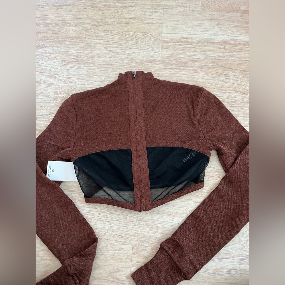 NWT Herve Leger Nutmeg Top